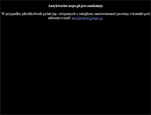 Tablet Screenshot of nepo.pl